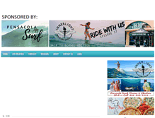 Tablet Screenshot of pensacolasurf.com